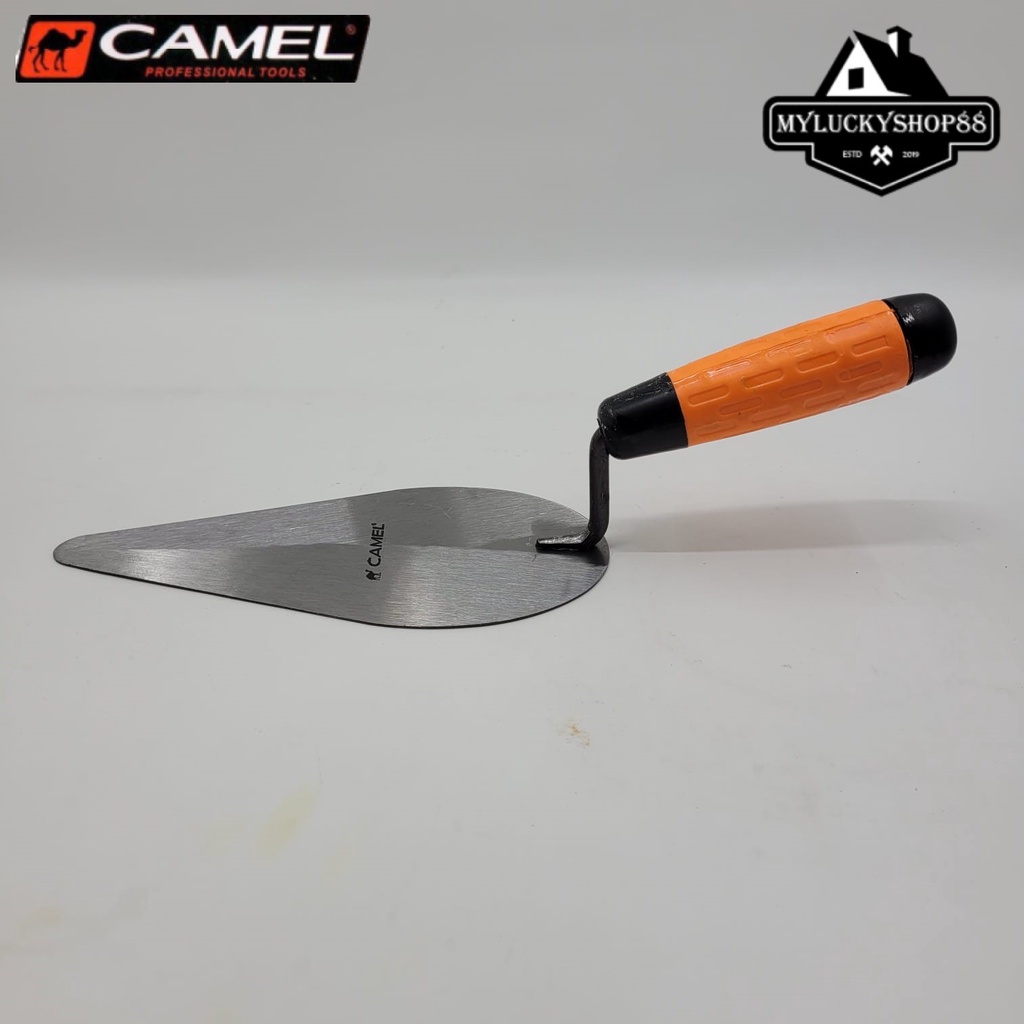 Sendok Semen Camel Gagang Karet 8 inch Lancip 8&quot;