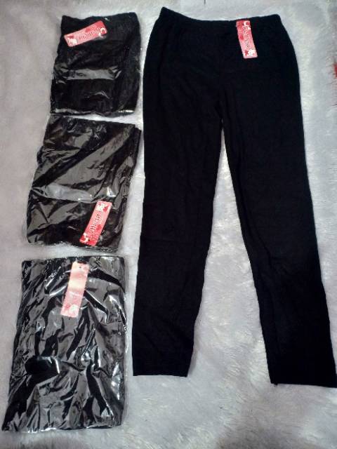 Legging Anak Warna HITAM POLOS~XS~S~M~L~XL~XXL~XXXL &amp; TANGGUNG