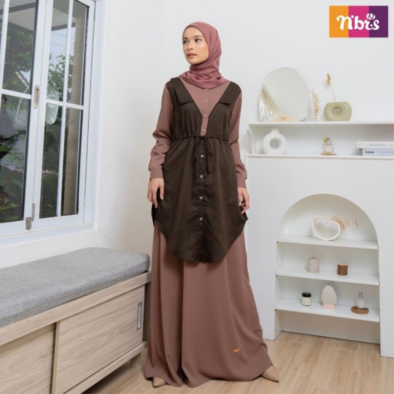 NIBRAS NB B014 • GAMIS ELEGAN NIBRAS TERBARU