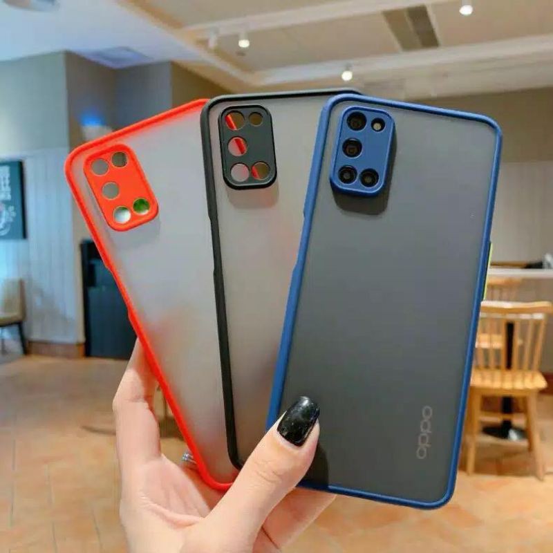 Aerocase Glare Oppo RENO 5/RENO5 F/5F/ F5/F7/A39/A57 Marvel Hardcase Matte Doff Transparan