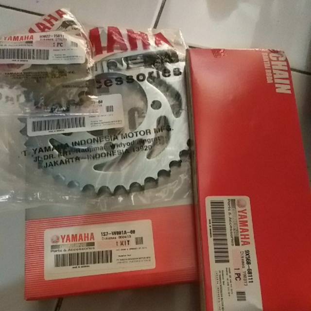Gir Set Rantai Roda Kit Yamaha Jupiter MX 1S7 W001A 00