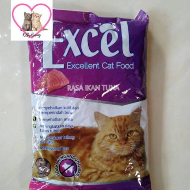 Makanan Kucing EXCEL TUNA 500gr Freshpack