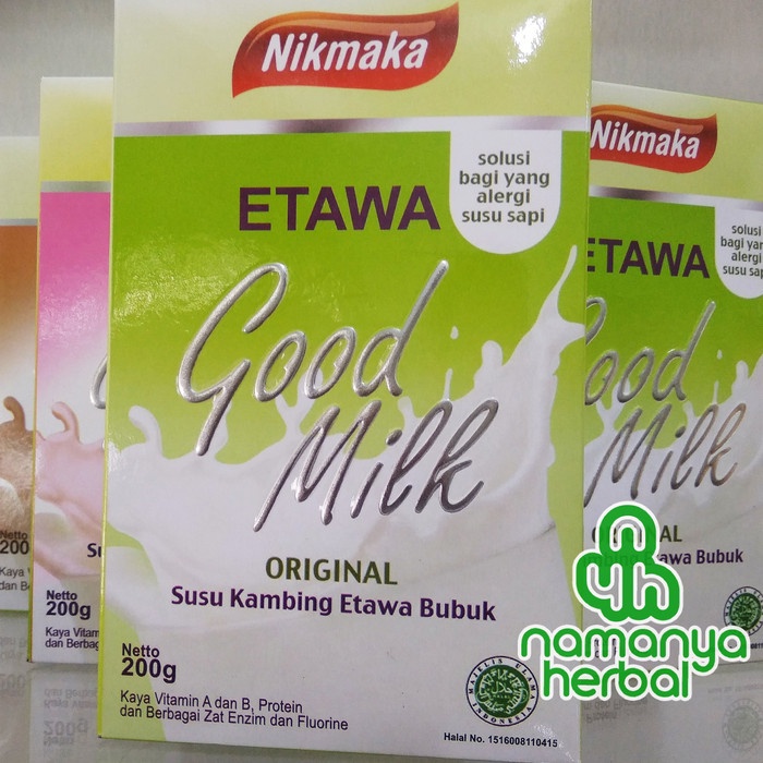 

Ee51 Nikmaka Etawa Good Milk | Susu Kambing Etawa Bubuk | Rasa Original 6Gggddv