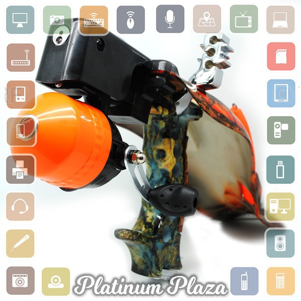 Ketapel Berburu / Mancing Tactical Catapult Multi-shot - Black`KT2JN4-