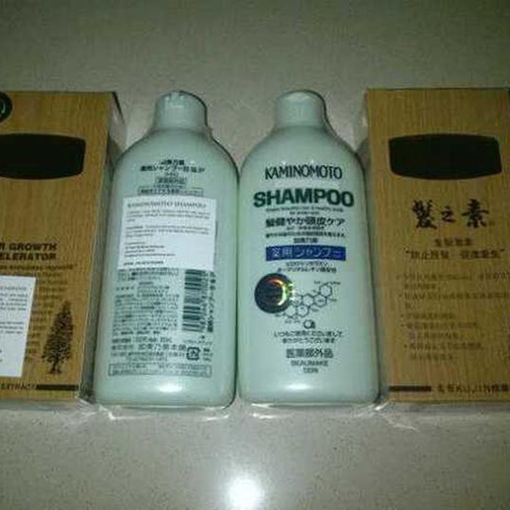 Promo PAKET KAMINOMOTO : KAMINOMOTO HAIR GROWTH ACCELERATOR + KAMINOMOTO Diskon