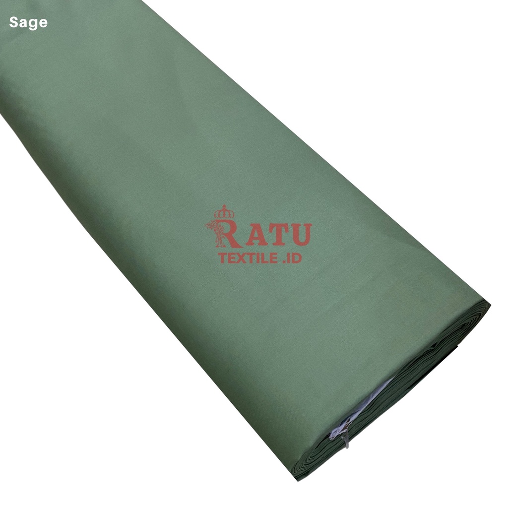 Kain Katun Toyobo Fodu Toyobo Royal Mix  Toyobo RM Toyobo Premium-Sage / Matchaa