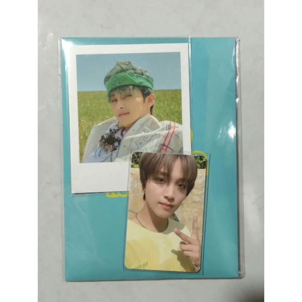 Miniballon haechan selca + polaroid mark