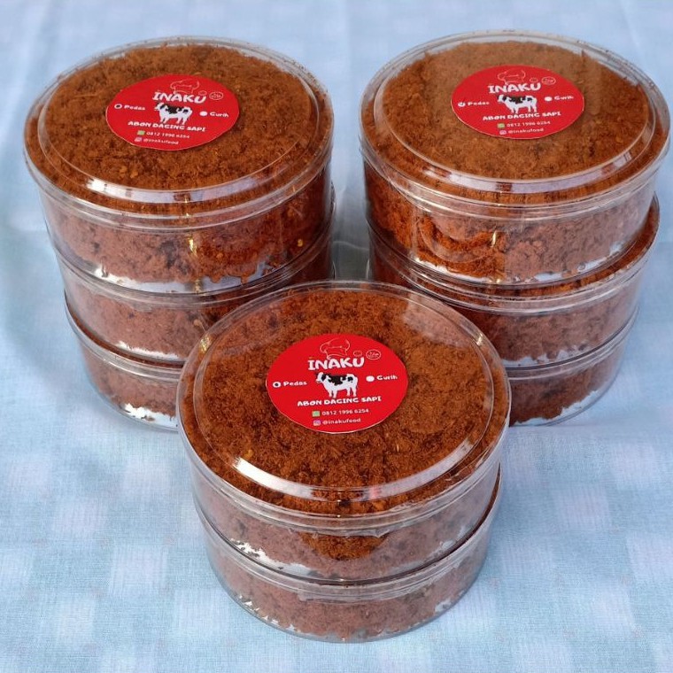 

ABON SAPI ASLI VARIAN PEDAS GURIH ENAK 100% HALAL