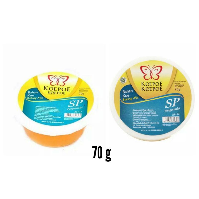 SP besar 70 gr pengembang dan pengemulsi adonan cake kue dan bolu pengembang adonan makanan