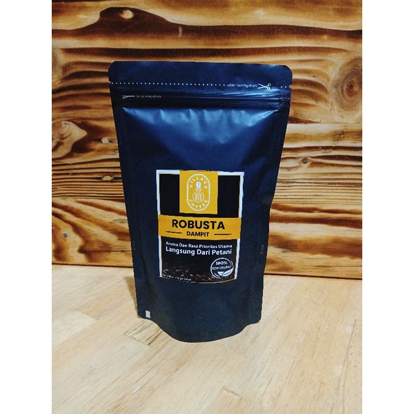 

kopi robusta dampit, bubuk kopi 100% murni kemasan premium 250gr
