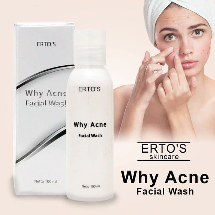 [ORI] Why Acne Facial Wash | Sabun Pembersih Muka untuk Wajah Berjerawat Ampuh dalam 14 Hari