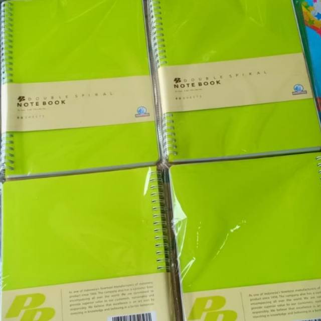

Note Book Double Spiral B5 isi 80 lembar