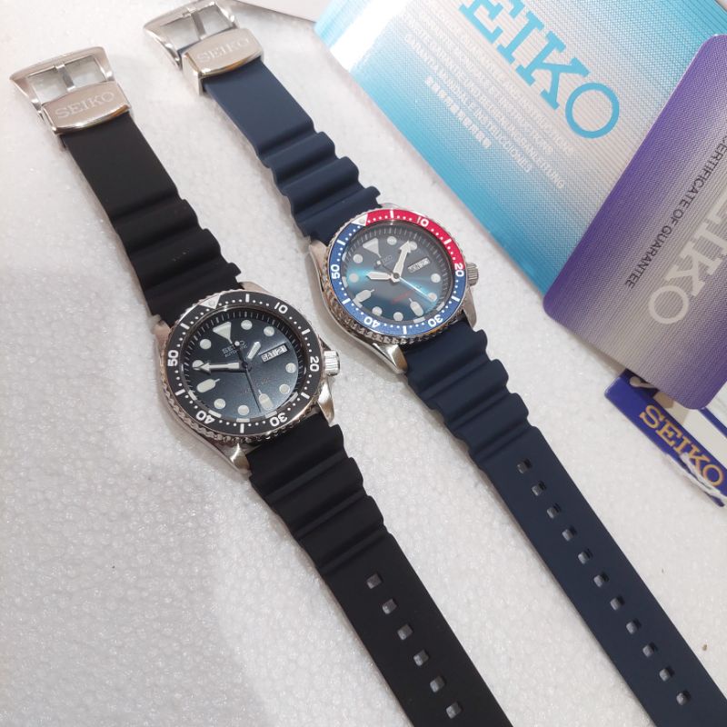 Jam Tangan Seiko Prospex Scuba Rubber 4R36 Automatic Original