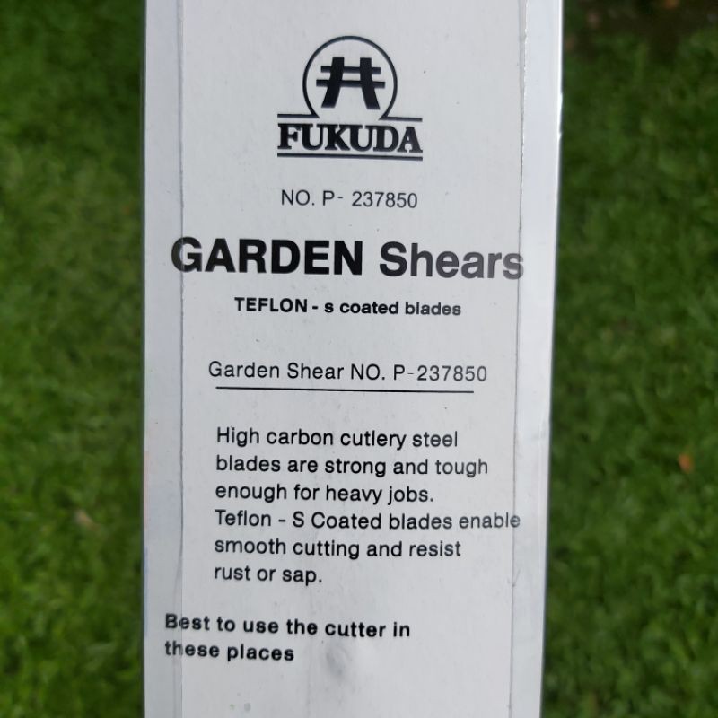 FUKUDA ST-808 8&quot; 8in - Gunting Dahan Ranting Bunga Tanaman Pohon Stainless Steel Bonsai Teflon