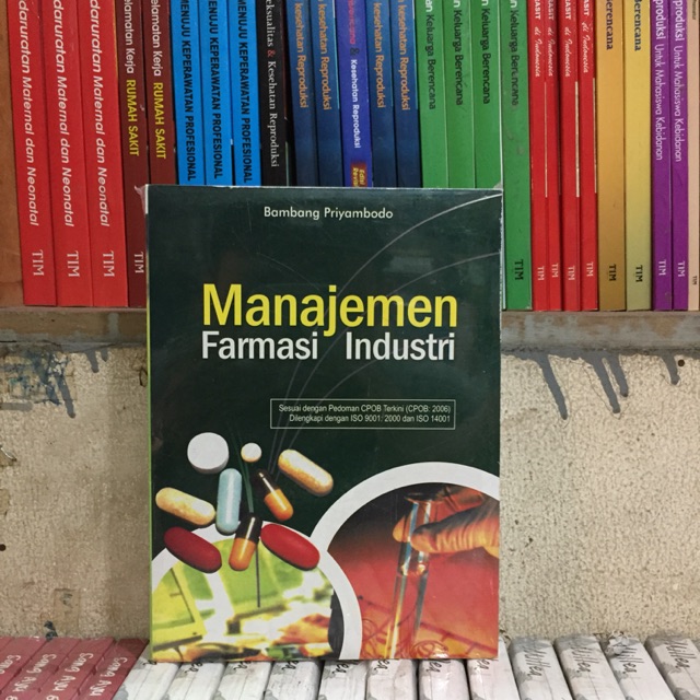 Jual Buku Manajemen Farmasi Industri Sesuai Pedoman CPOB | Shopee Indonesia