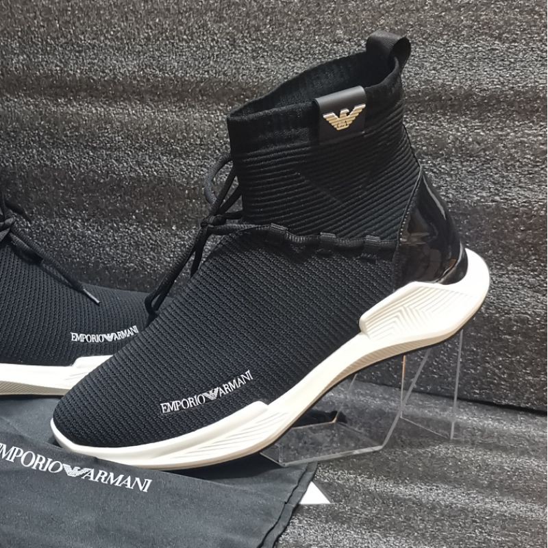 sepatu pria high end boots sneaker ea mirror quality shoes run type lv 106