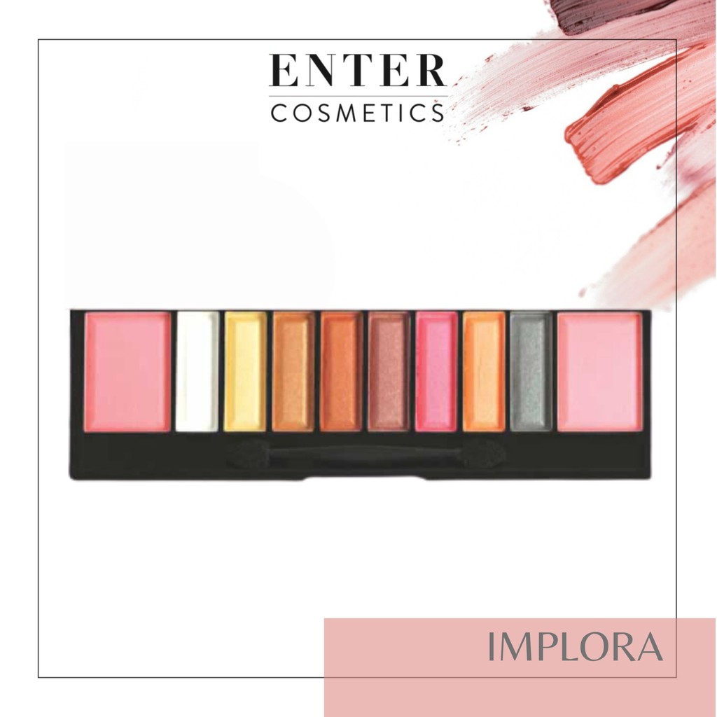 Implora Eyeshadow &amp; Blush On 10 Colors