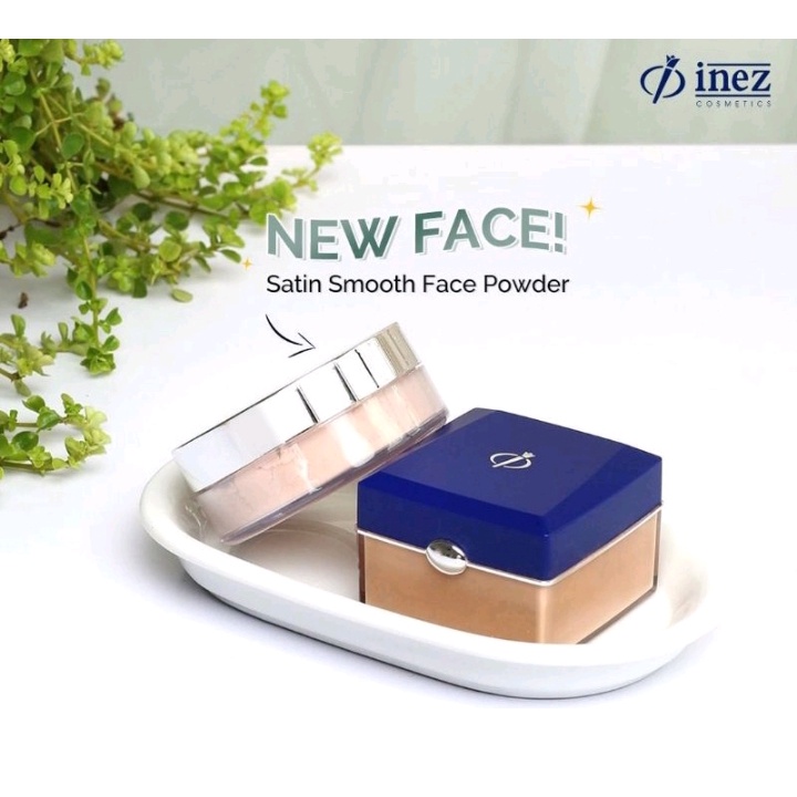 Inez Satin Smooth Face Powder 20 g (NEW PACKAGING)