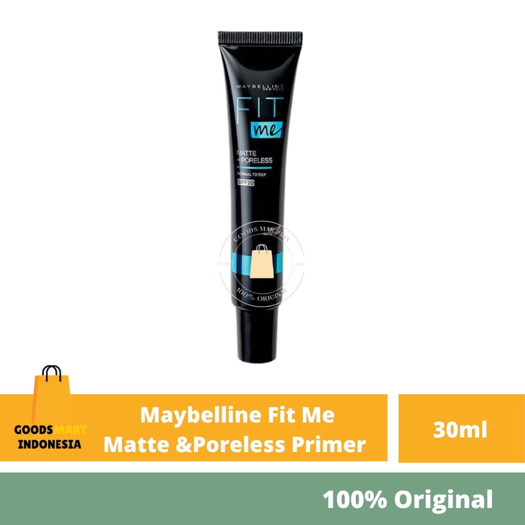 Jual Maybelline Fit Me Matte And Poreless SPF 20 Primer Makeup 30ml