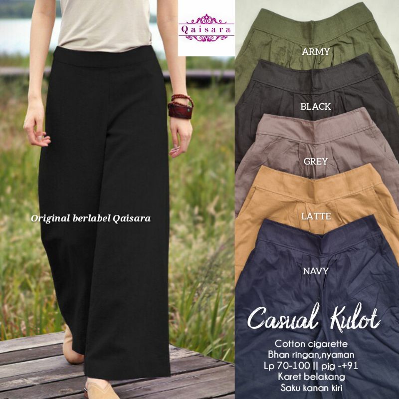 Casual Kulot Ori Qaisara