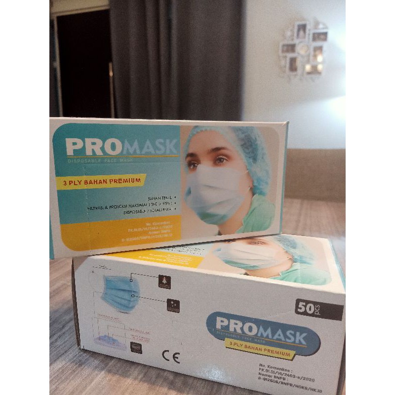 Masker 3ply Promask