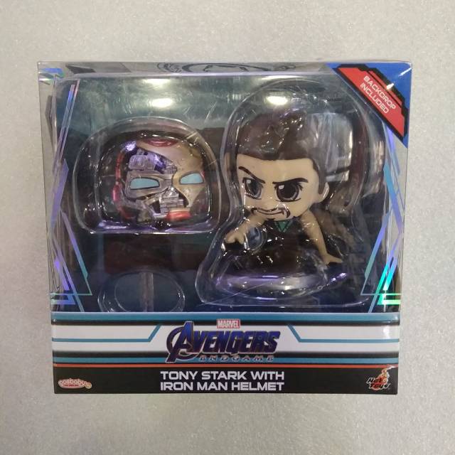 HT cosbaby 653 Tony Stark with Ironman helmet