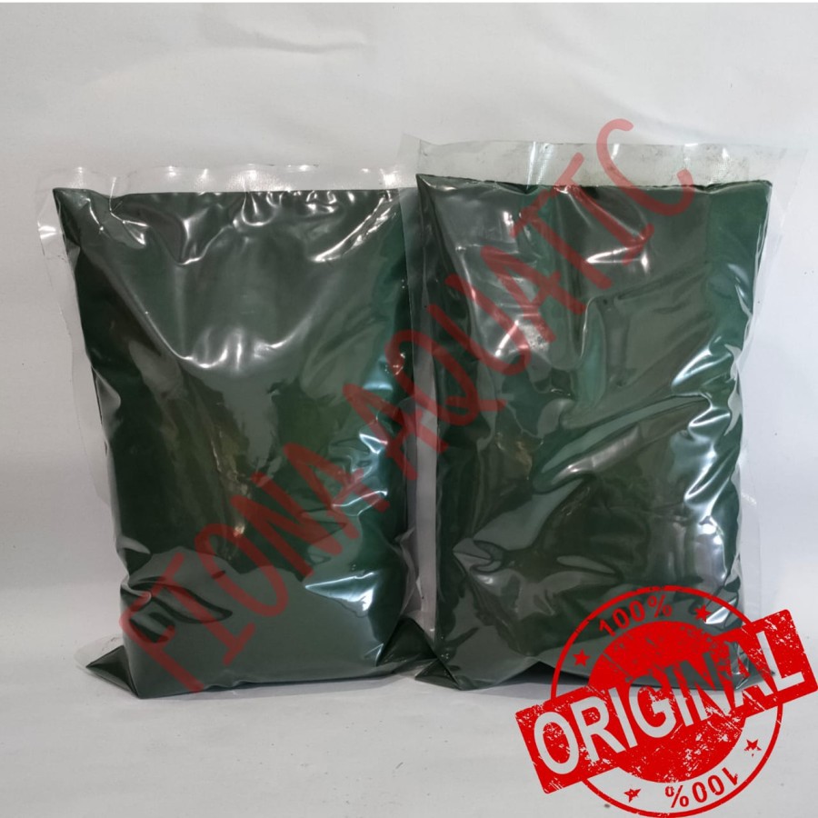 (1 KG) SPIRULINA POWDER / SPIRULINA PLANTENSIS POWDER /BUBUK SPIRULINA