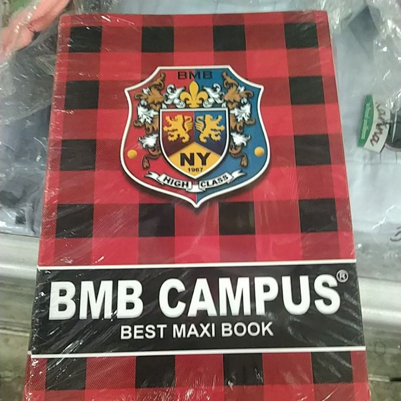 

buku tulis campus BMB isi 10 buku (50 lembar)