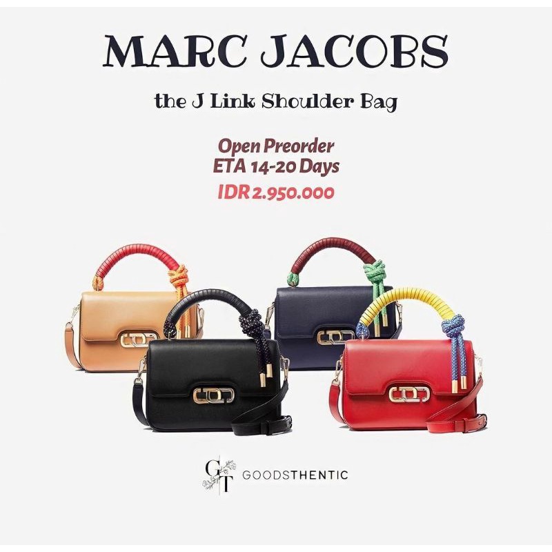 MARC JACOBS THE J LINK SHOULDER BAG