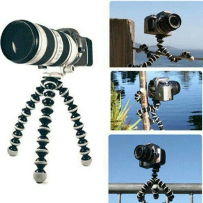 Gorilla pod Besar U Holder Gorilla Tripod Large + UHolder Gorila Pod Handphone Smartphone