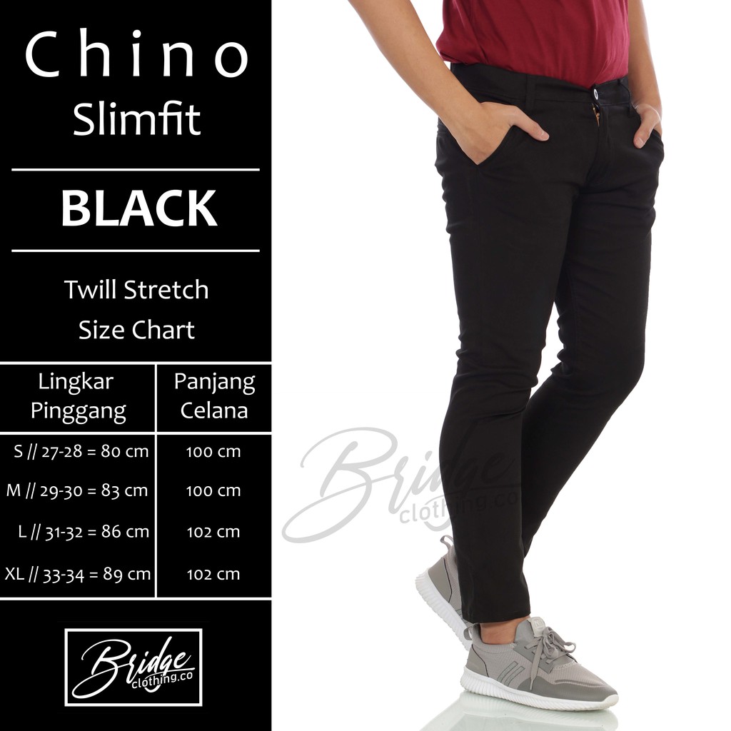 CELANA PRIA CHINO Slim fit Panjang Kerja kantor Santai Liburan Cowok Gentleman Boy Skinnyhtytth