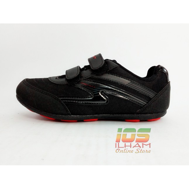 Sepatu Pro Att Fmc 920 V Size 31-34 Hitam Merah Sekolah Futsal