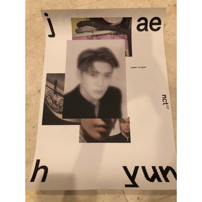 Jaehyun Regular Irregular Poster Benefit