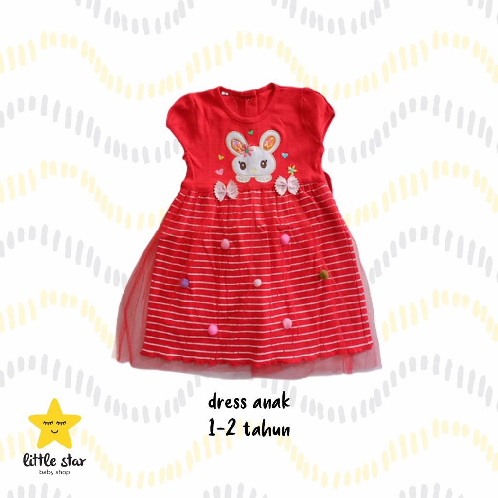 Dress Anak Bayi Cewek | Set Baju Baby Girl Perempuan