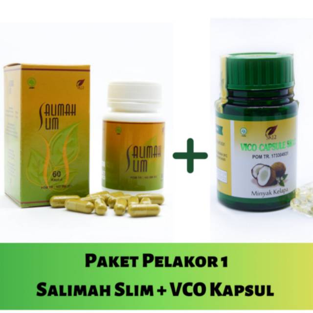 Paket Salimah dan Vico oil capsule paket pelakor perontok lemak kotor