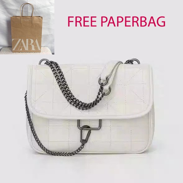 Tas wanita z4r4 polos fashion import style + free paperbag#106