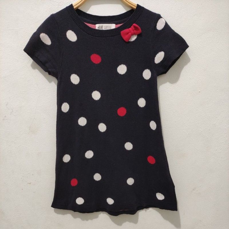Dress rajut anak brand H&M (preloved)