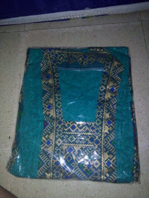 Jodha Etnic Setelan Kebaya Modern Kutubaru Busui Motif Batik Fashion Muslim Wanita Lengan Panjang