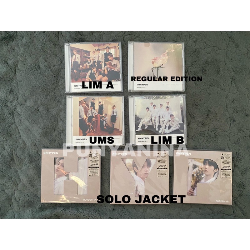 [READY STOCK] ENHYPEN JAPAN ALBUM ONLY BORDER HAKANAI