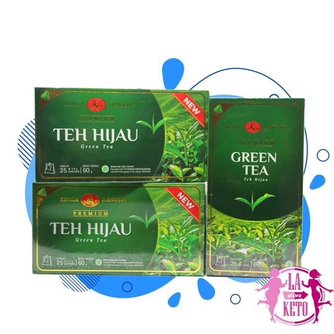 

[COD] PAKET MURAH - Teh Hijau cao Kepala Djenggot 25bags Murah isi 3 pcs [COD]