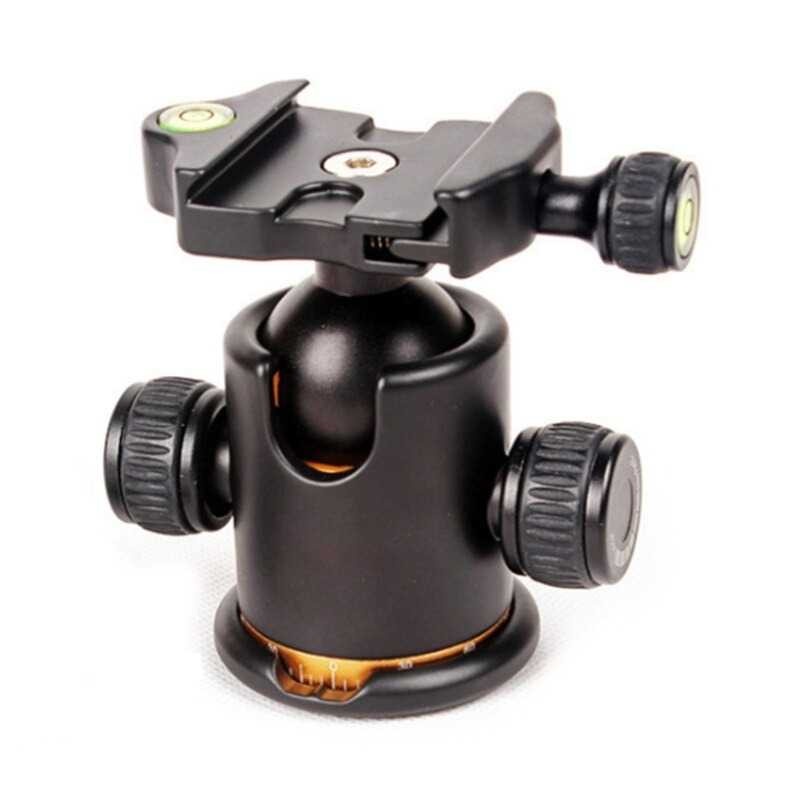 Adapter Tripod Ball Head Kamera Profesional 360 Rotation Aluminium TB