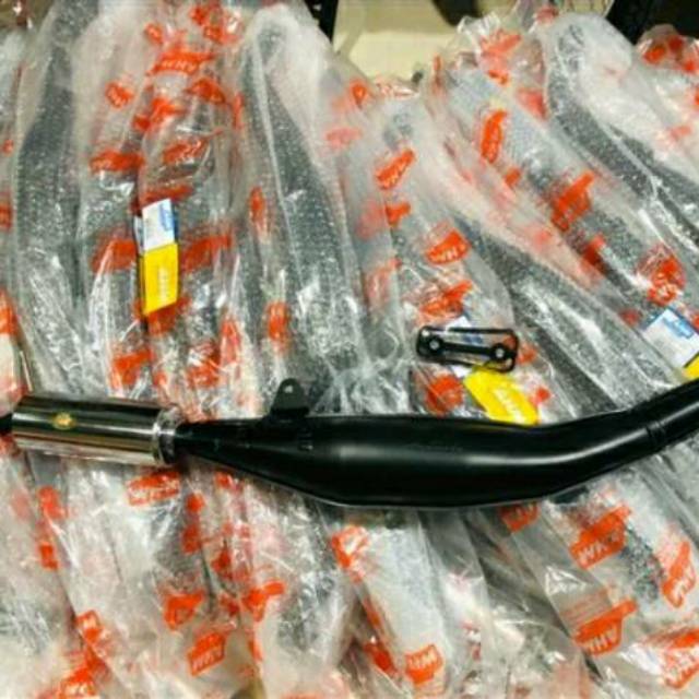 Knalpot AHM satria 2tak 2 tak lumba / hiu Original