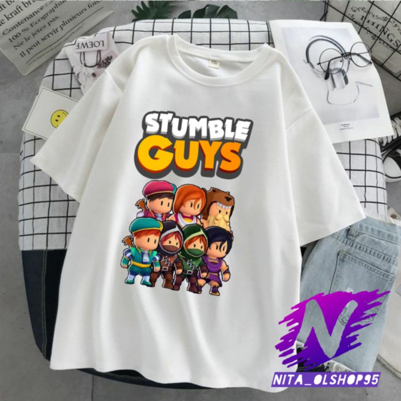 baju stumble guys kaos anak stumble guys hero baju stumble guys karakter hero