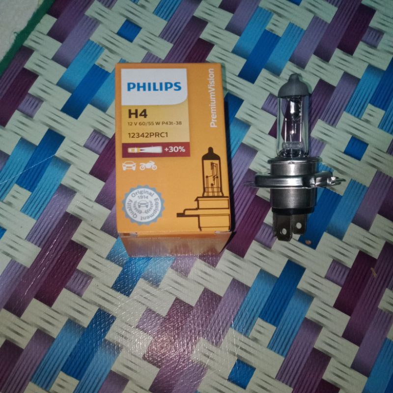 LAMPU BOHLAM PHILIPS H4 12V