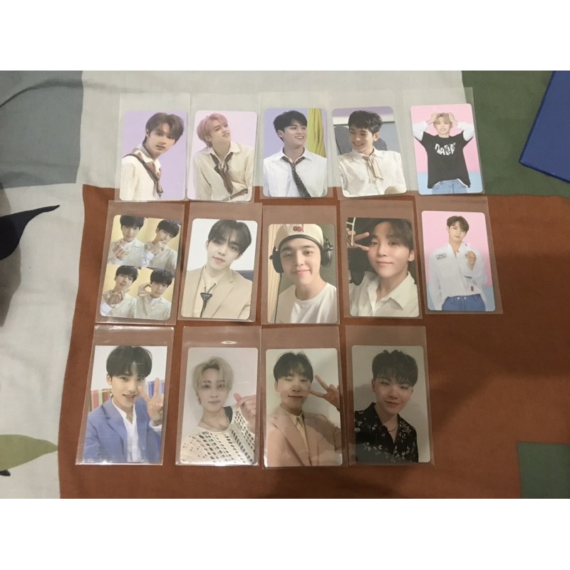 seventeen photocard pc grid henggarae an ode caratgen semicolon scoups jeonghan wonwoo woozi mingyu