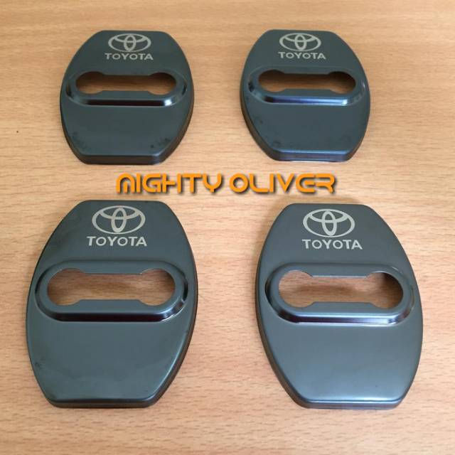 Car door lock cover avanza fortuner lama innova lama calya agya altis lama dibawah 2014 camry rush v