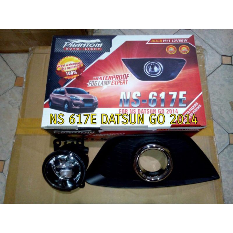 FOGLAMP FOG LAMP LAMPU KABUT MOBIL DATSUN GO DATSUNGO 2014
