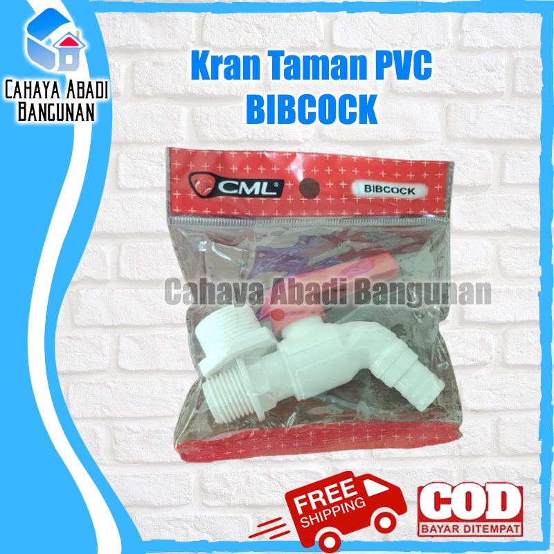 Kran Keran Air Taman PVC Bibcock