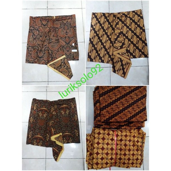 Sembong Batik Cokelat Anak dan Dewasa