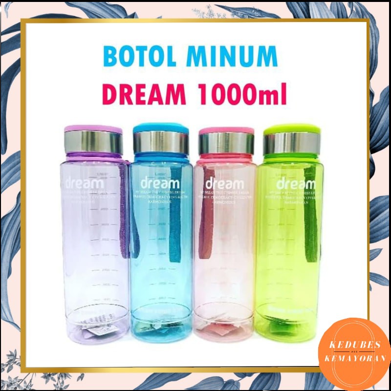 Botol Minum Sporty Dream 1 Liter BPA FREE [KK]